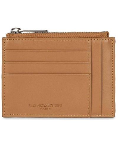 Lancaster Porte-monnaie Porte-carte/identité cuir 131-022 Paris PM - Marron