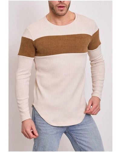 Kebello Pull Pull manches longues Beige H - Neutre