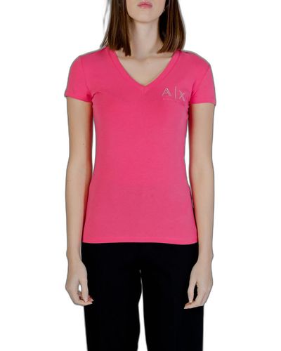 EAX T-shirt 3DYT62 YJCTZ - Rouge