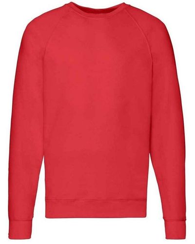 Fruit Of The Loom Sweat-shirt SS120 - Rouge