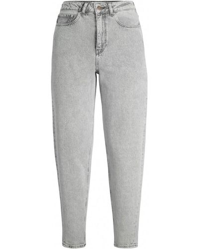 JJXX Jeans Jenas Lisbon Mom - Light Grey Denim - Gris