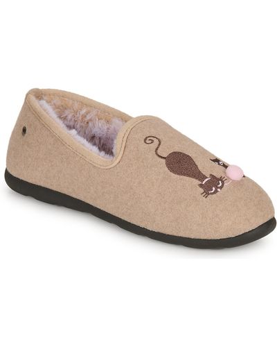 Isotoner Chaussons 97352 - Rose