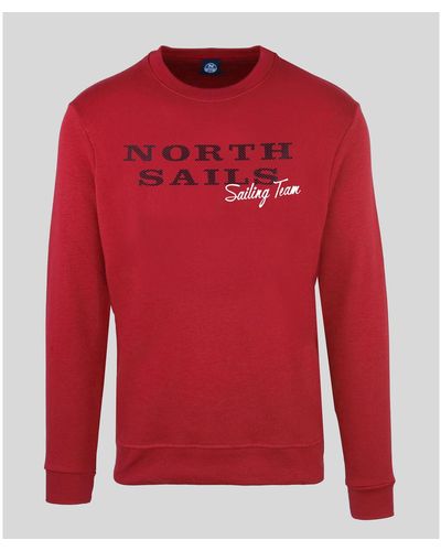 North Sails Sweat-shirt 9022970230 Red - Rouge