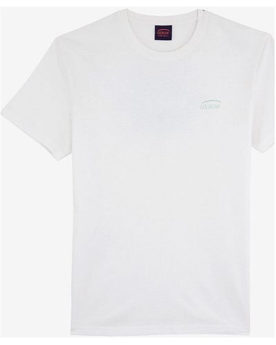 Oxbow T-shirt Tee-shirt manches courtes imprimé P2TARLING - Blanc