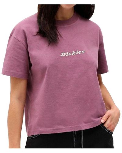 Dickies T-shirt DK0A4XBAB651 - Violet