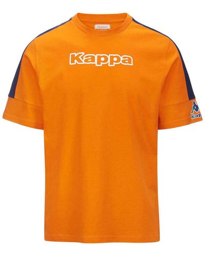 Kappa T-shirt T-shirt Logo Fagiom - Orange