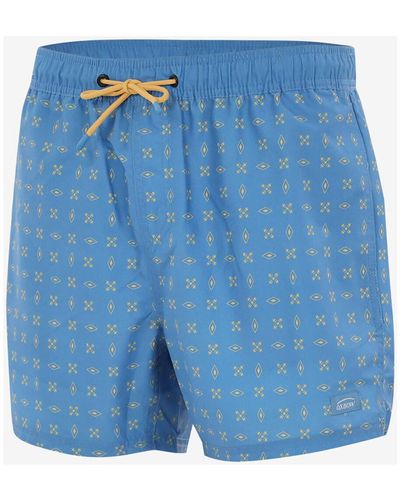 Oxbow Maillots de bain Volley short micro-imprimé VACRO - Bleu