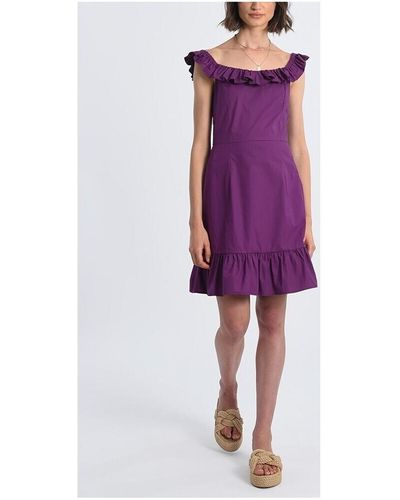 Molly Bracken Robe - Robe à volants - violette