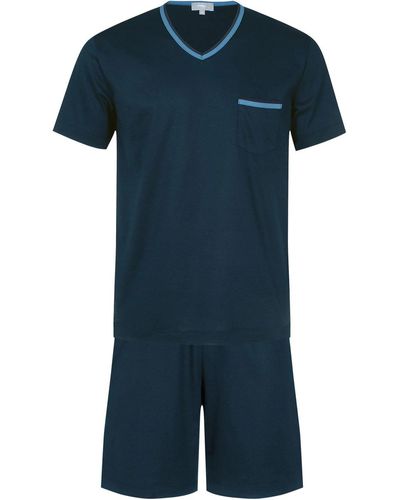 Mey Pyjamas / Chemises de nuit Pyjama Short Bleu Foncé