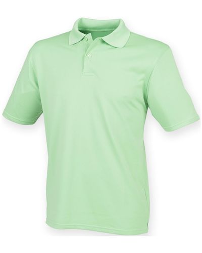 Henbury T-shirt HB475 - Vert