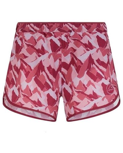La Sportiva Short Shorts Timing Red Plum/Blush - Rouge