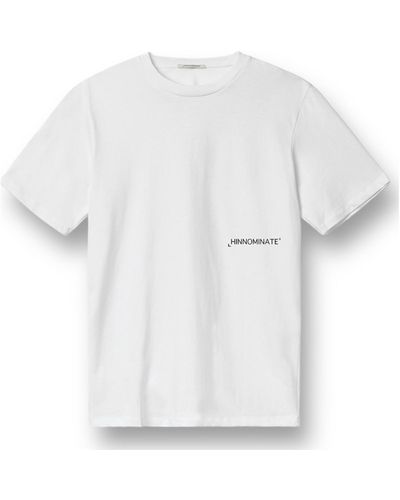 hinnominate T-shirt HMABM00008PTTS0038 BI01 - Blanc