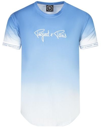 Project X Paris T-shirt Tee-shirt col rond - Bleu