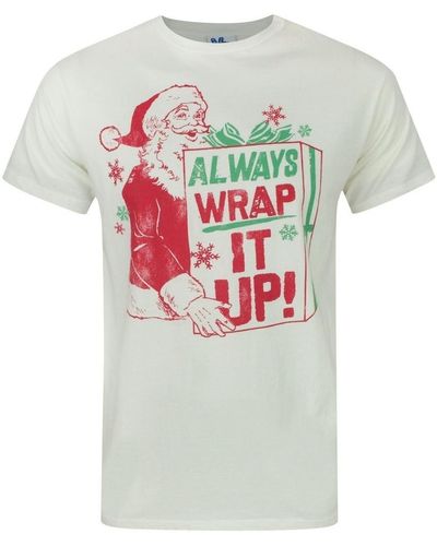 Junk Food T-shirt Always Wrap It Up - Rouge