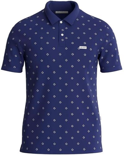 Guess Polo G unlimited - Bleu
