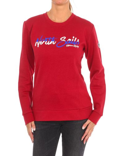North Sails Sweat-shirt 9024250-230 - Rouge