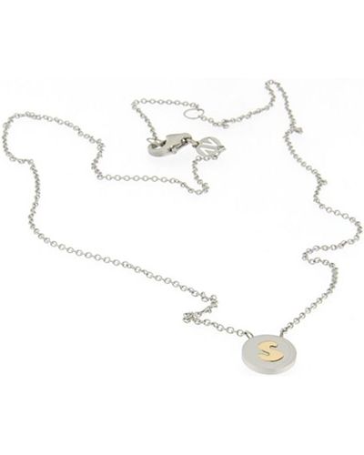 Nomination Collier Collier collection My Bonbons lettre S - Blanc