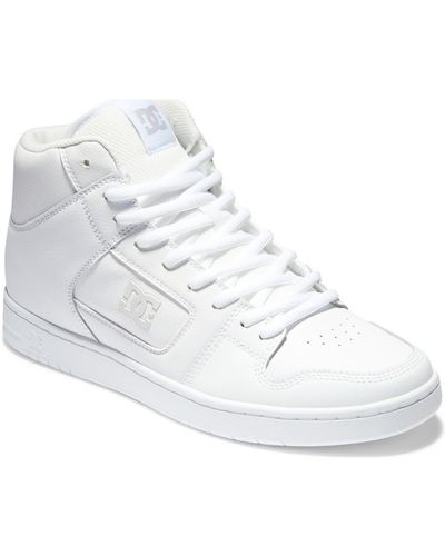 DC Shoes Chaussures de Skate Manteca 4 Hi - Blanc