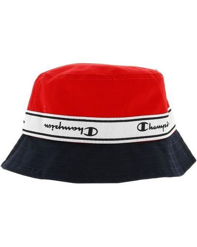Champion Chapeau Bob tricolor h rouge
