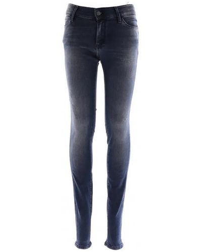 Teddy Smith Jeans skinny 30114063D - Bleu