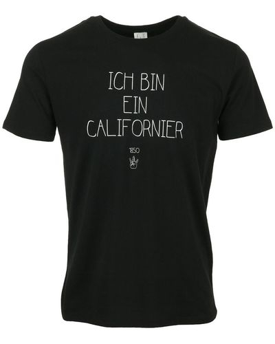 Civissum T-shirt Ich Bin Ein Californier Tee - Noir