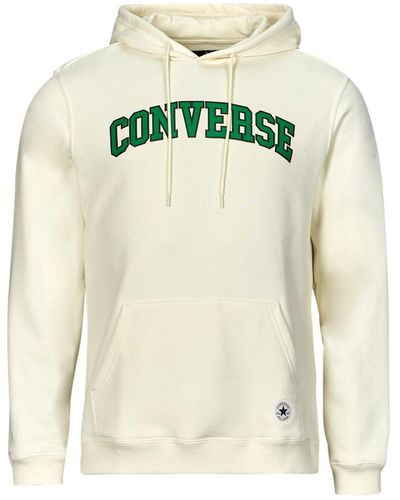 Converse Sweat-shirt HOODIE EGRET - Vert