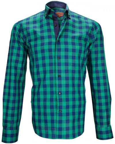 Andrew Mc Allister Chemise chemise casual devon vert