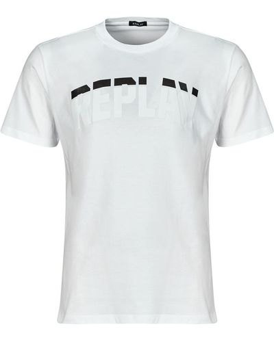 Replay T-shirt M6762-000-23608P - Blanc