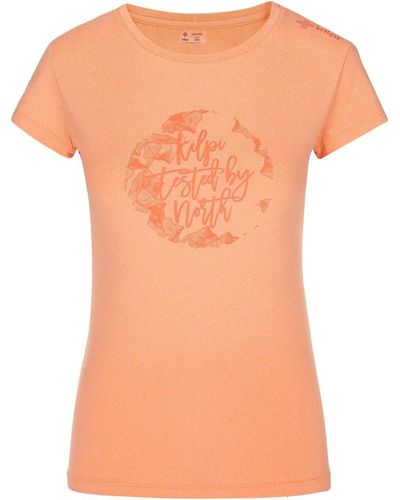 KILPI T-shirt T-shirt randonnée LISMAIN-W - Orange