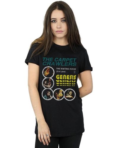 Genesis T-shirt The Carpet Crawlers - Noir
