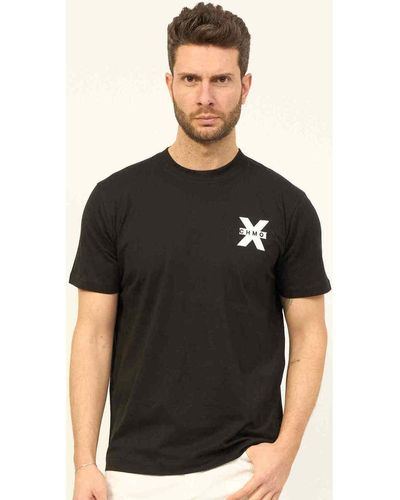 Richmond X T-shirt T-shirt col rond basique pour - Noir