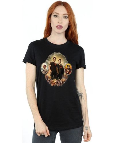 Super.natural T-shirt Holy Shrine - Noir