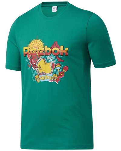 Reebok T-shirt CLASSICS - Vert