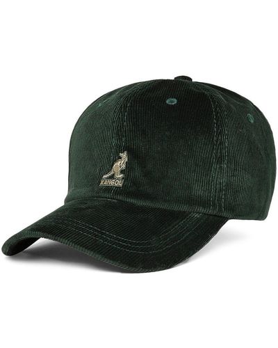 Kangol Casquette CORD BASEBALL - Vert