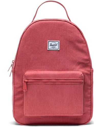 Herschel Supply Co. Sac a dos Nova Small Mineral Red - Cotton Casuals - Rouge