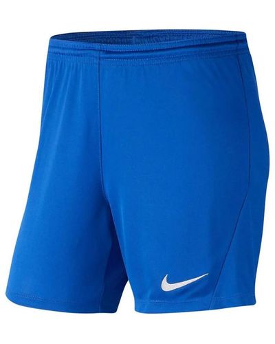 Nike Short Park III Knit Short NB Women - Bleu