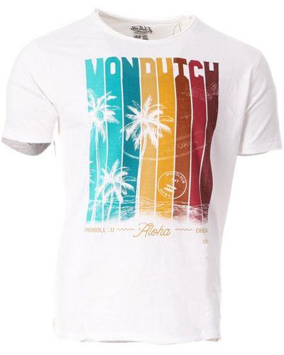 Von Dutch T-shirt VD/TRC/COL - Blanc