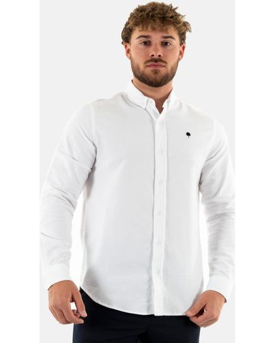 Faguo Chemise f22sh0101 - Blanc