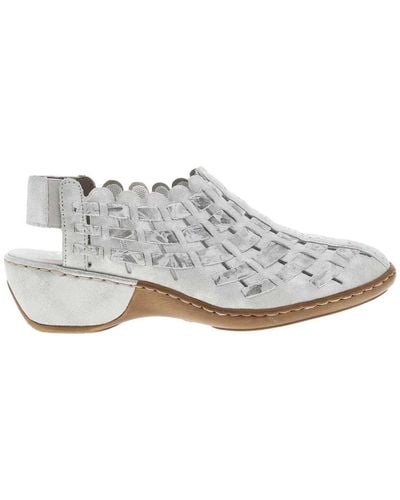 Rieker Chaussures escarpins Escarpins - Blanc