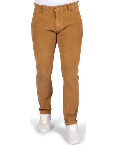 Shilton Pantalon Pantalon aspect VELOURS - Marron