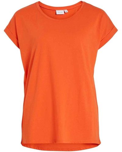 Vila T-shirt - Orange