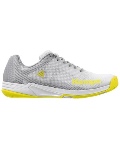 Kempa Chaussures CHAUSSURES WING 2.0 WOMEN - blanc/jaune fluo - 34,5 - Multicolore