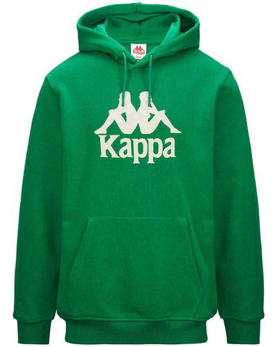 Kappa Sweat-shirt Hoodie Authentic Malmo - Vert