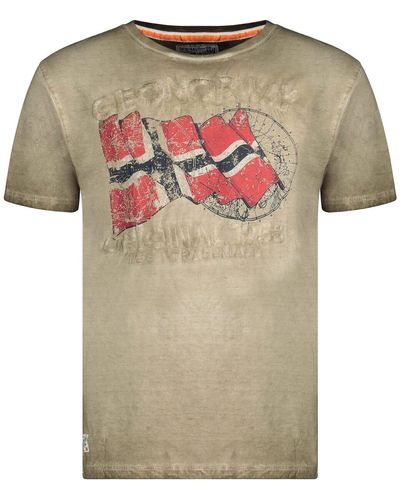 GEOGRAPHICAL NORWAY T-shirt JAPORAL - Multicolore