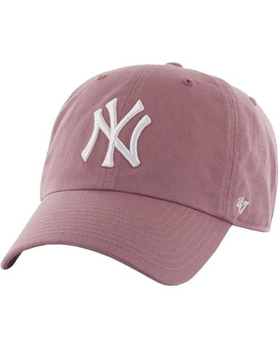 '47 Casquette New York Yankees MLB Clean Up Cap - Violet