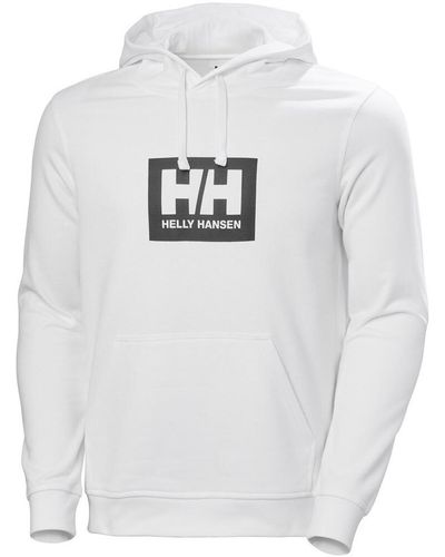 Helly Hansen Sweat-shirt HH BOX HOODIE - Blanc