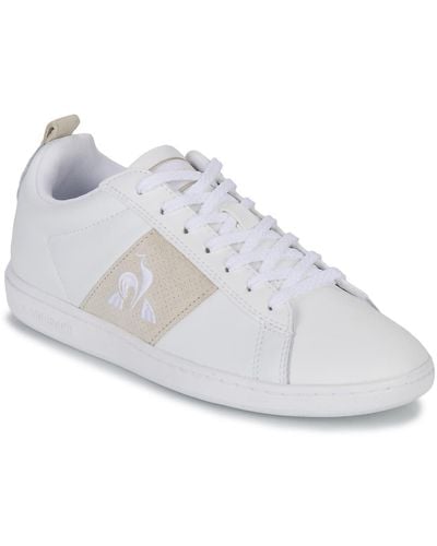 Le Coq Sportif Baskets basses COURTCLASSIC W PREMIUM - Blanc