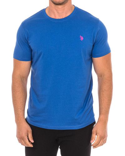 U.S. POLO ASSN. T-shirt 66894-137 - Bleu