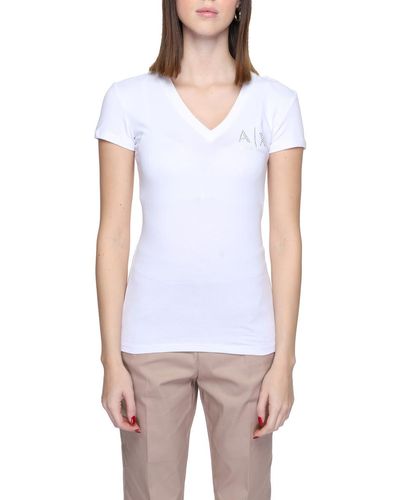 EAX T-shirt 3DYT62 YJCTZ - Blanc