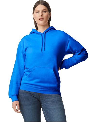 Gildan Sweat-shirt Softstyle - Bleu